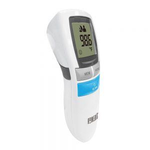 Non-Contact Infrared Body Thermometer on white background